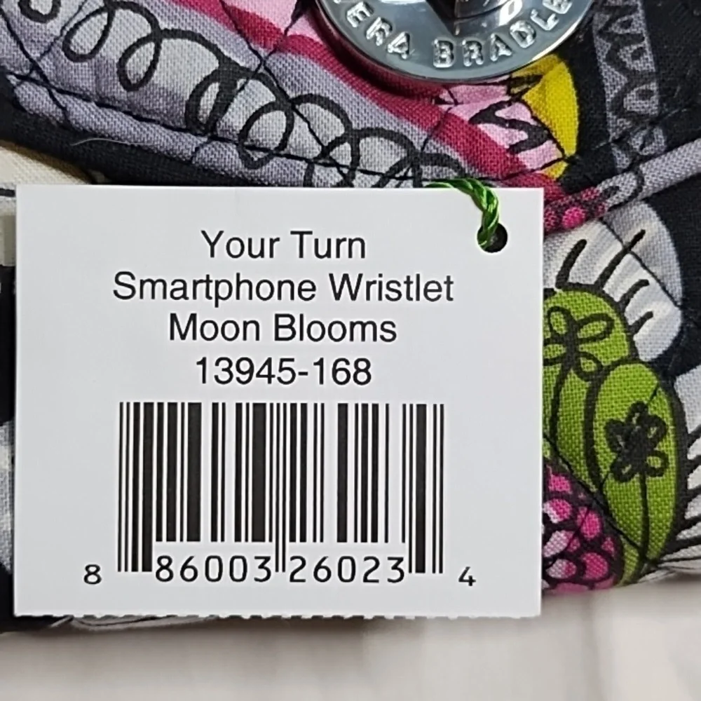 Vera Bradley Your Turn Smartphone Wristlet Moon Blooms